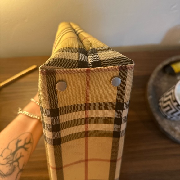 Vintage Nova Check Mini Tote Bag - Picture 4 of 6